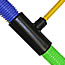 Raccords de Conduits en T pour Gaine Annel�e Flexible